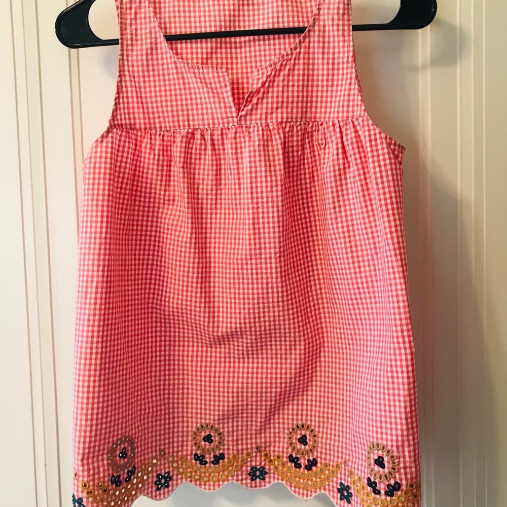 Madewell Paisley sleeveless blouse